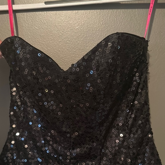 Betsey Johnson Black Sequin Dress - Picture 5 of 7
